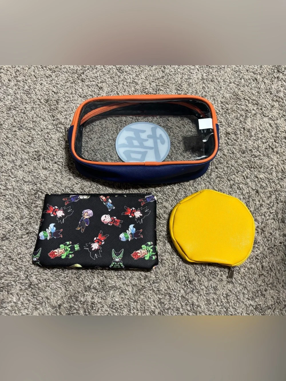 Dragonball Z dragonball zippered